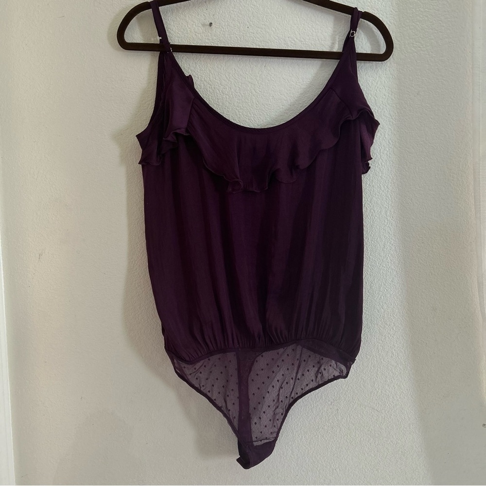 Free People| Ruffled Backless Bodysuit - Picture 11 of 11